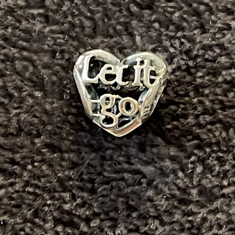 Pandora silver let it go charm
